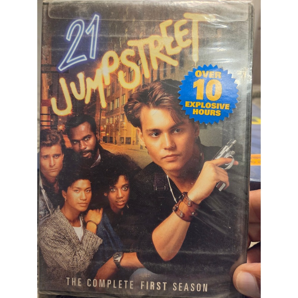 21 Jump Street DVD The Complete First Season Johnny Depp 13 Episodes New Sealed